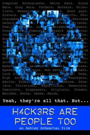 Movie poster for Hackers Are People Too (2008)