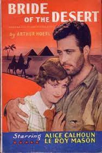 Movie poster for Bride Of The Desert (1929)