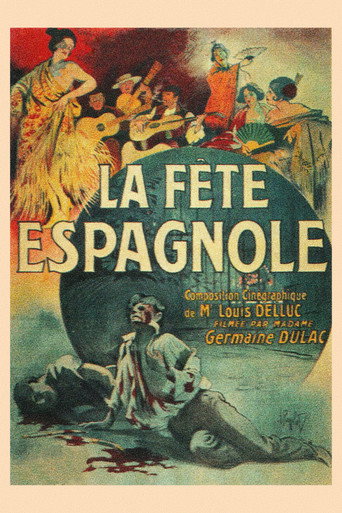 Movie poster for Spanish Fiesta (1920)