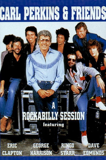 Movie poster for Carl Perkins & Friends: Blue Suede Shoes - A Rockabilly Session (1985)