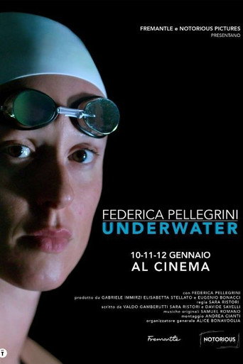 Movie poster for Federica Pellegrini - Underwater (2022)