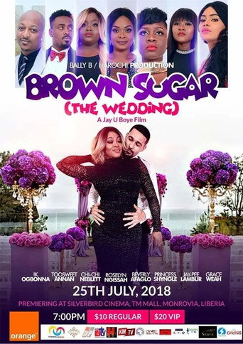 Movie poster for Brown Sugar "The Wedding Part 1" (2018)