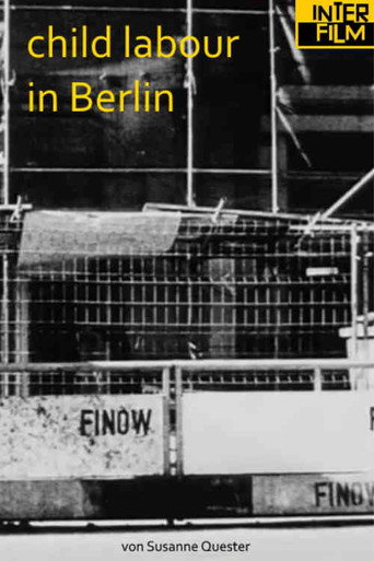Movie poster for Finow - child labour in Berlin (2002)