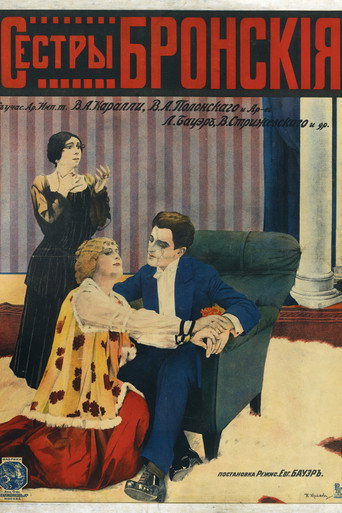 Movie poster for Bronskiy Sisters (1916)