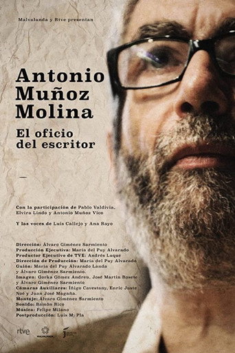 Movie poster for Antonio Muñoz Molina, the Job of the Writer (2015)
