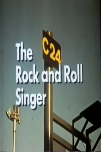 Movie poster for The Rock and Roll Singer