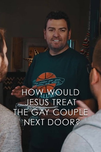 Movie poster for How Would Jesus Treat the Gay Couple Next Door? (2015)