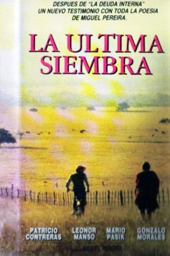 La última siembra poster