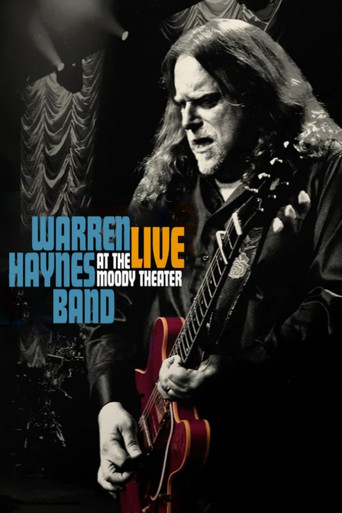 Movie poster for Warren Haynes Band - Live At The Moody Theater (2012)