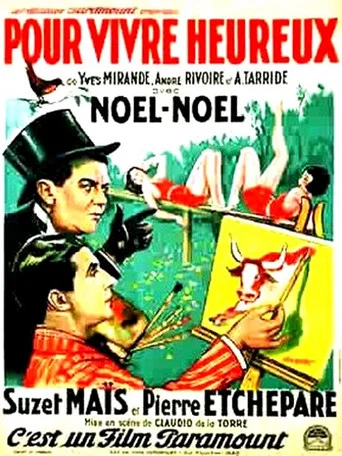 Movie poster for Pour vivre heureux (1932)