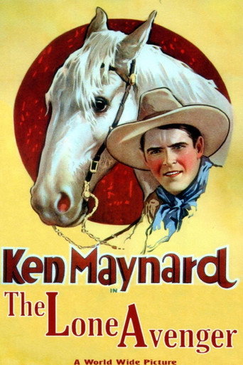 Movie poster for The Lone Avenger (1933)