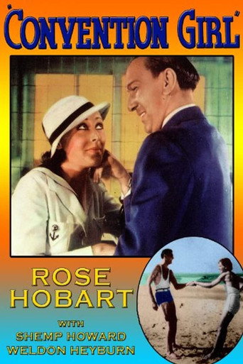 Movie poster for Convention Girl (1935)