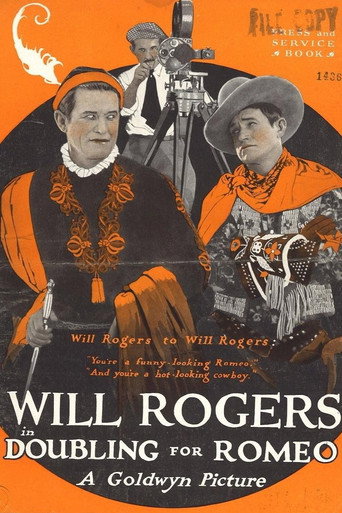 Movie poster for Doubling for Romeo (1921)