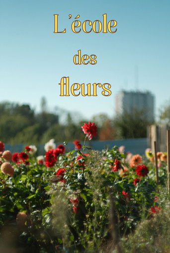 L'école des fleurs poster