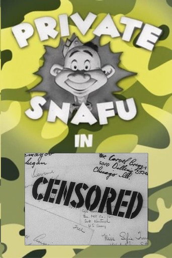 Movie poster for Censored (1944)