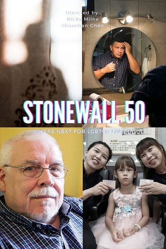 Movie poster for Stonewall 50: Where Next for LGBT+ Lives (2019)