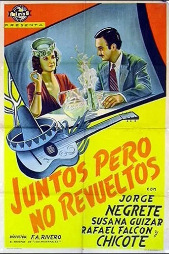 Movie poster for Juntos pero no revueltos (1939)