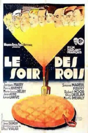 Movie poster for Le Soir des rois (1933)