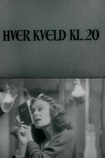 Movie poster for Oslofilm: Every Evening at 8 O'Clock (1952)