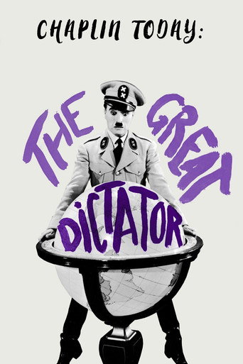 Movie poster for Chaplin Today: The Great Dictator (2003)