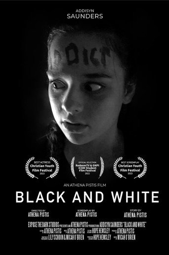 Movie poster for Black and White (2022)
