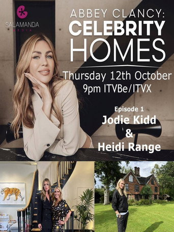 Series poster for Abbey Clancy: Celebrity Homes (2023)