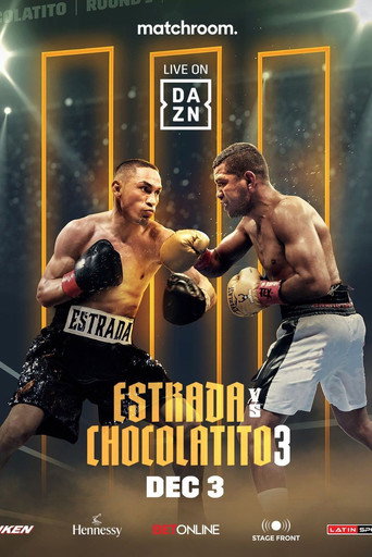 Movie poster for Juan Francisco Estrada vs. Roman 'Chocolatito' Gonzalez III (2022)