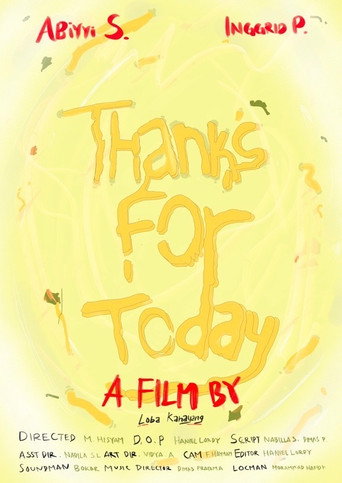 Movie poster for Thanks For Today (2023)