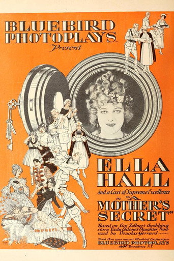 Movie poster for A Mother's Secret (1918)