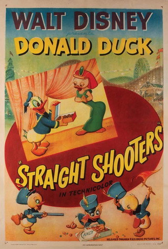 Movie poster for Straight Shooters (1947)