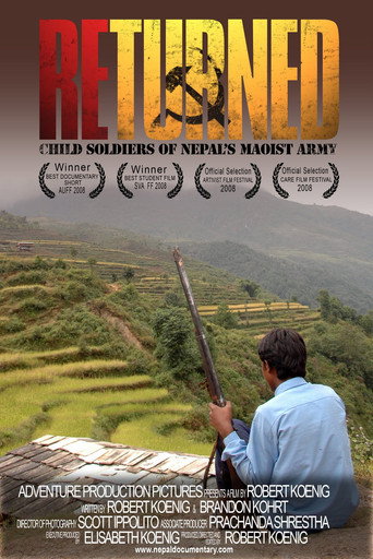 Movie poster for Returned: Child Soldiers of Nepal's Maoist Army (2008)