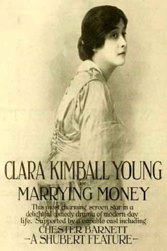 Movie poster for Marrying Money (1915)