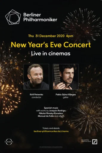 Movie poster for 2020 New Year’s Eve Concert with Kirill Petrenko and Pablo Sáinz-Villegas (2000)