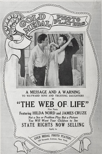 Movie poster for The Web of Life (1917)