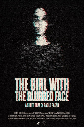 Movie poster for The Girl with the Blurred Face (2021)