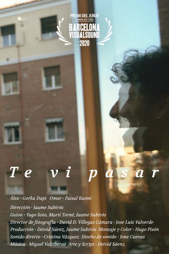 Movie poster for Te vi pasar (2020)