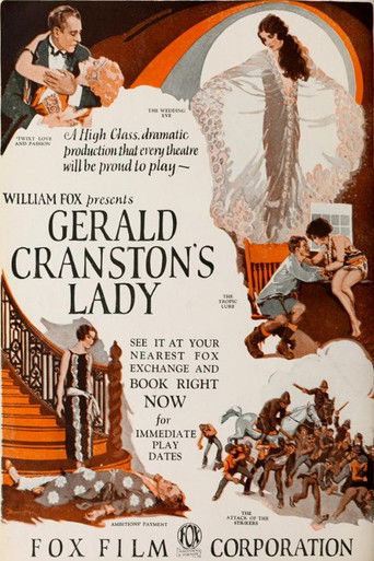 Gerald Cranston's Lady poster