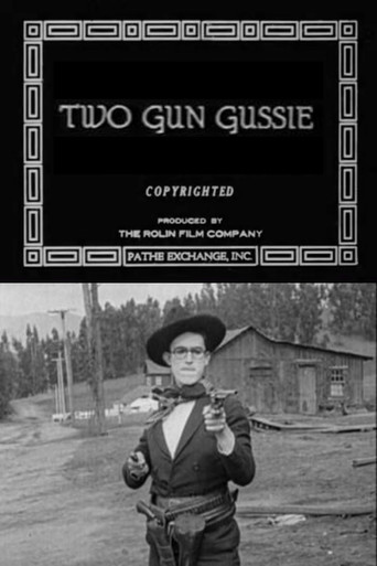 Movie poster for Two-Gun Gussie (1918)