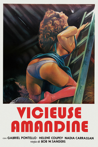 Movie poster for Vicious Amandine (1976)
