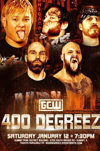 GCW 400 Degreez poster