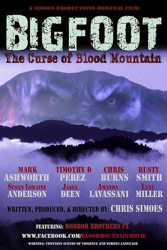 Movie poster for Bigfoot: The Curse of Blood Mountain (2014)