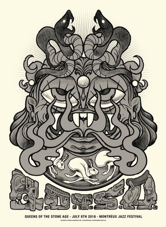 Movie poster for Queens of the Stone Age: 52nd Montreux Jazz Festival (2018)