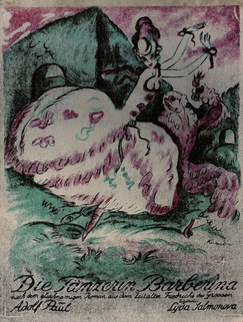 Movie poster for The Dancer Barberina (1920)