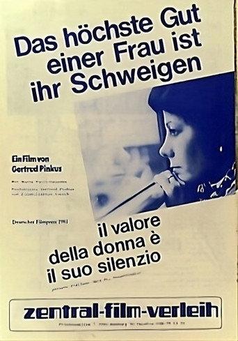 Movie poster for Il valore della donna è il suo silenzio (1980)