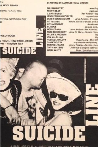 Movie poster for Suicide Line (1983)