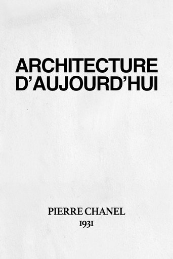 Movie poster for L'Architecture d'Aujourd'hui (1930)
