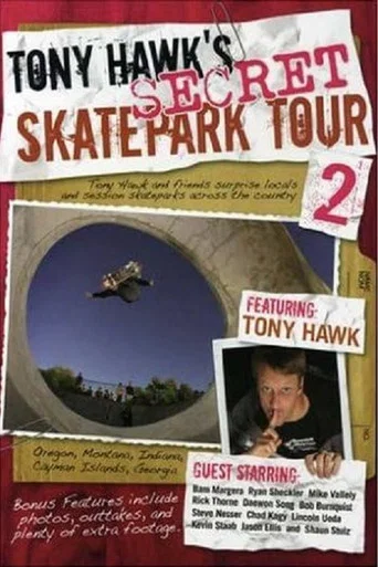 Movie poster for Tony Hawk's Secret Skatepark Tour 2 (2007)