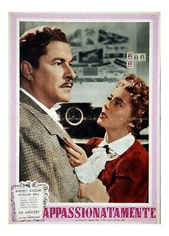 Movie poster for Passionately (1954)
