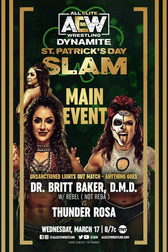 Movie poster for AEW St. Patrick's Day Slam (2021)