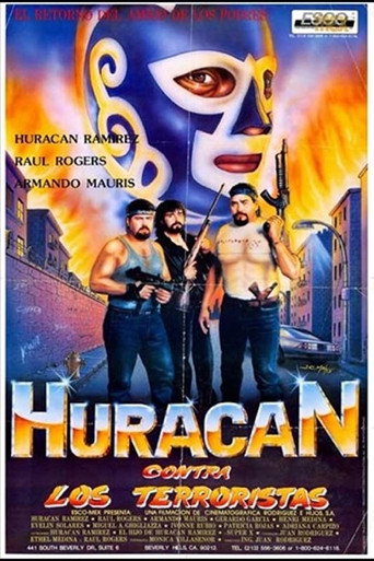Movie poster for Huracán Ramírez contra los terroristas (1989)